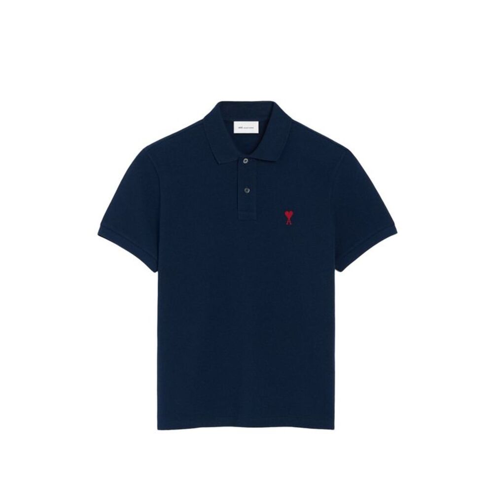 Ami Paris Men's T-Shirts And Polos Navy